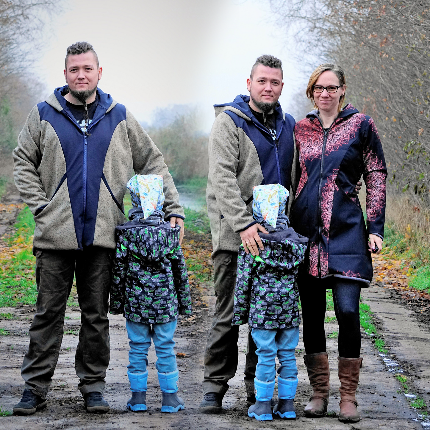Jacken- und Mantelzauber Family (5 Schnitte)