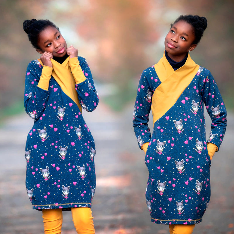 Niela's und Phia's Kragenzauber Ballonkleid