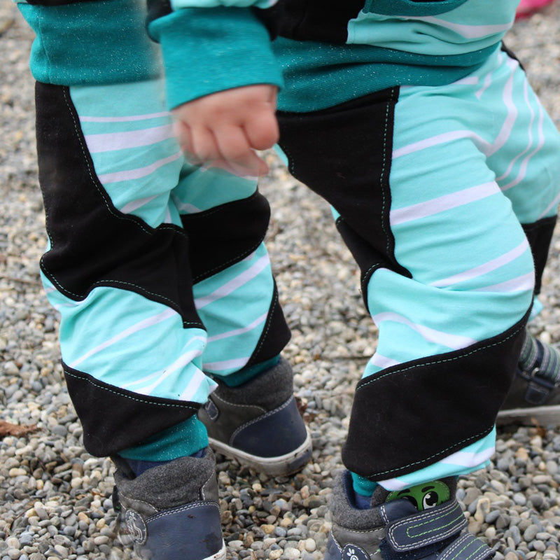 Niela's und Bobo's Snakestripes (4 Schnitte, je 2 Damen- und Kinderschnitte)