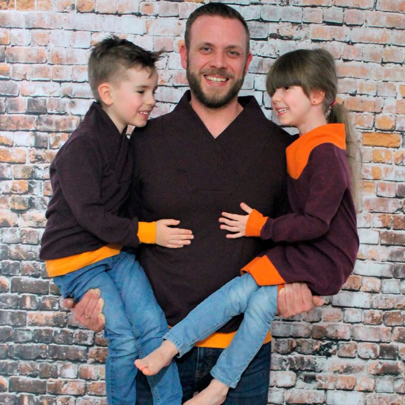 Kragenzauber Hoodie Family (3 Hoodieschnitte)