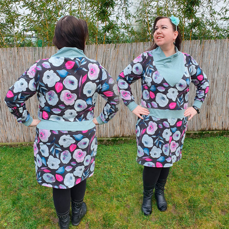 Niela's und Phia's Kragenzauberkleid