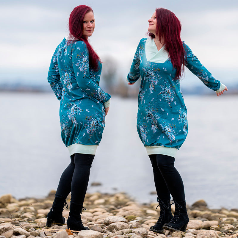 Niela's und Phia's Kragenzauber Ballonkleid